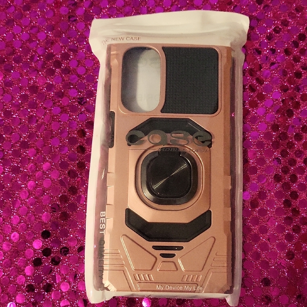 Rose Gold Phone Case with Kickstand